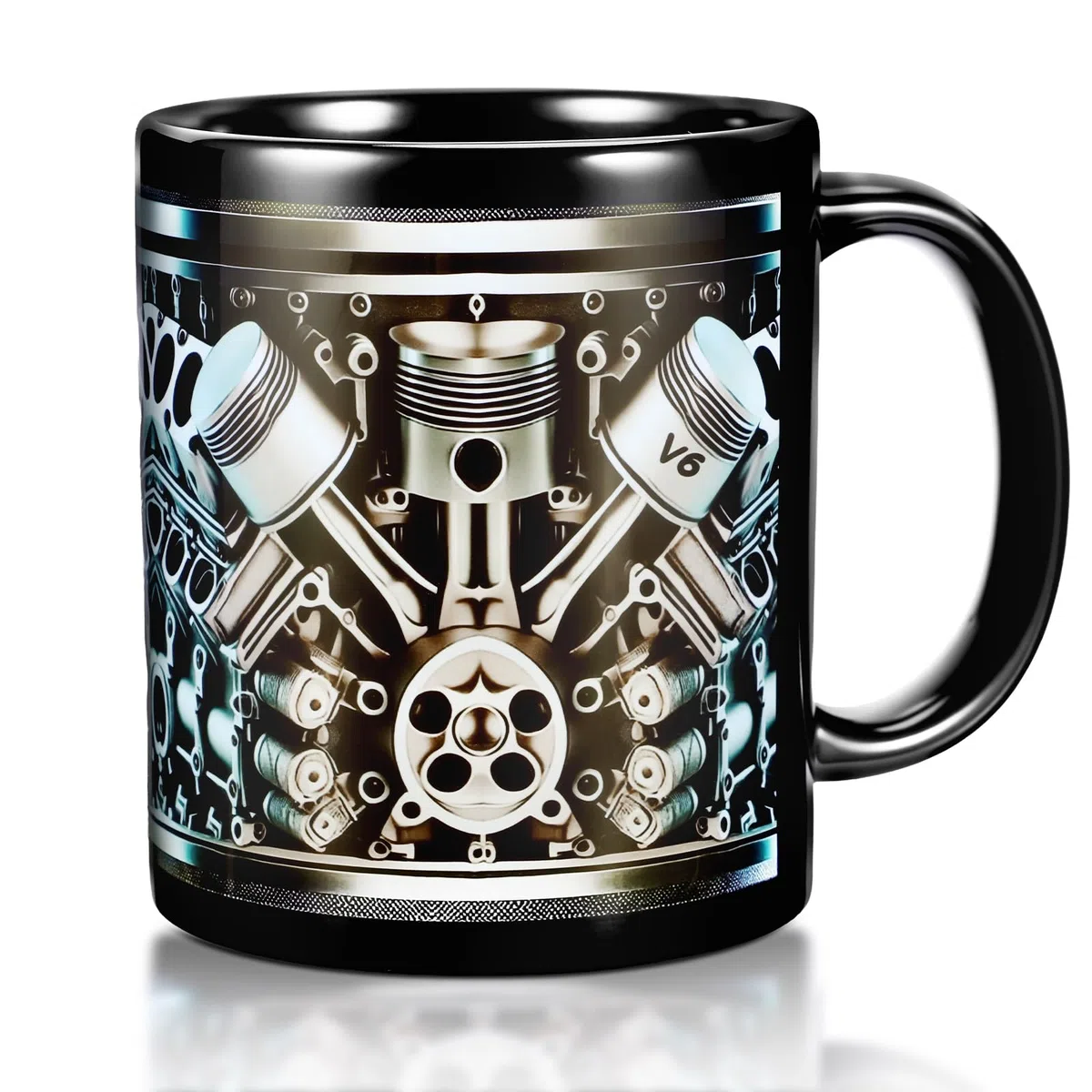 Tazza da caffè in ceramica marmorizzata con coperchio, tazza da caffè e cucchiaio in ceramica, set regalo tazza da caffè da uomo, tazza da caffè da donna alla moda (nero 1)