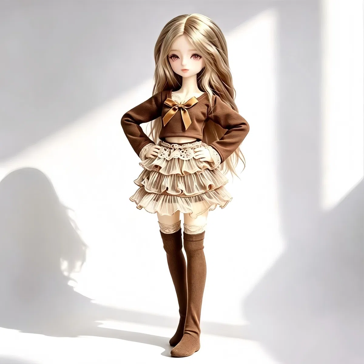 BJD - Vestiti per bambole, fatti a mano, adatti per bambole BJD da 1/3 1/4 1/6 (G, 1/6)