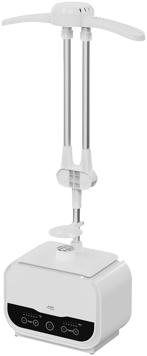 Sichler Haushaltsgeräte Sistemi di stiratura - Camicia di ferro: Manichino per stiratura digitale 2in1 con soffiatore ad aria calda, Timer, 1200 watt (Macchina da stiro, Ausilio per la stiratura)