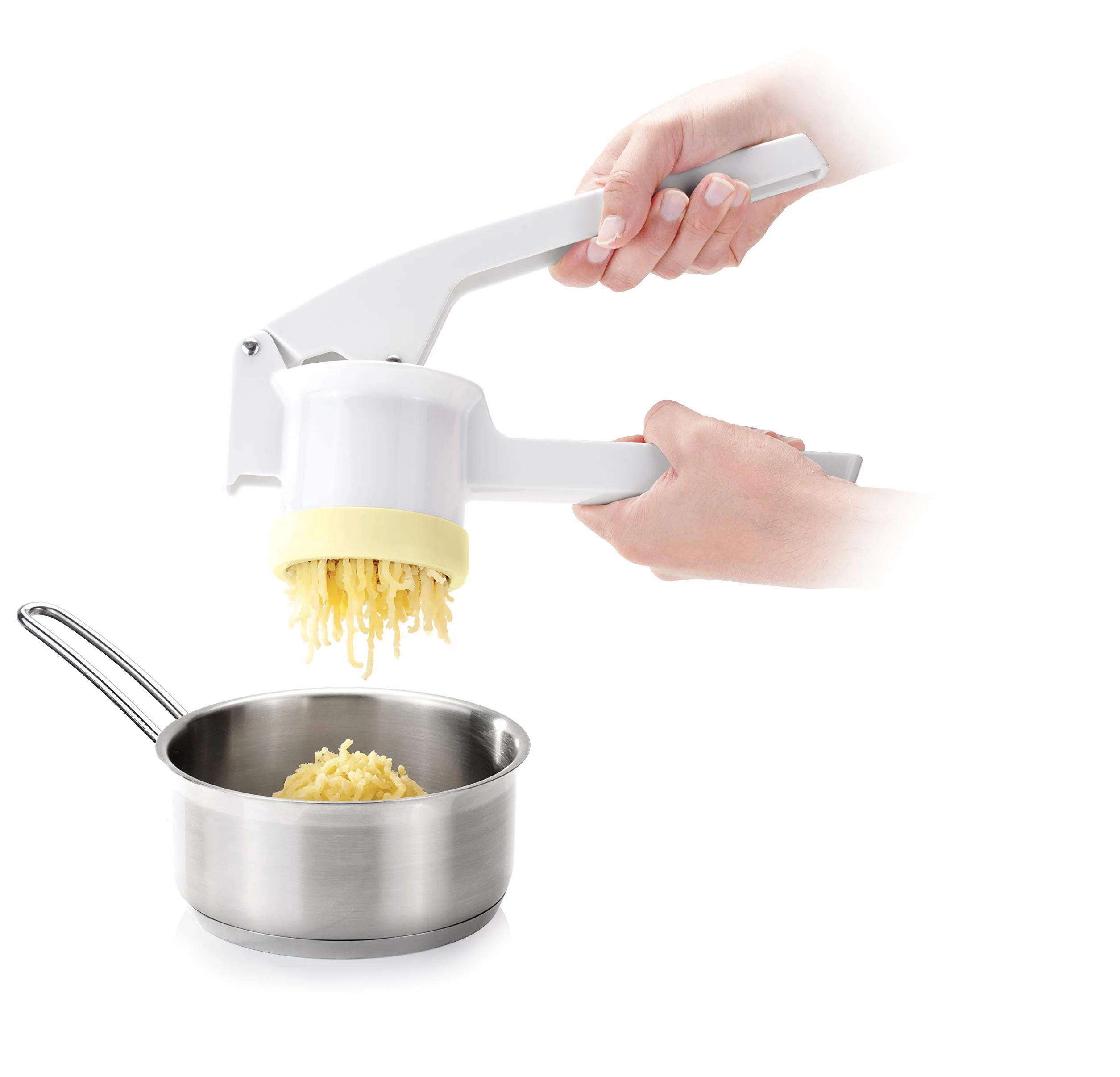 Tescoma 643568 Handy Schiacciapatate/Passatelli, Plastica, Bianco, 35 x 16.5 x 10.3 cm