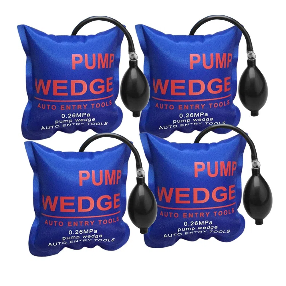 WANYI Cuscino Gonfiabile Cuscino Gonfiabile, Porte Pompa ad Aria per finestrini, Air Pump Wedge Cuneo Gonfiabil 300KG per Il Posizionamento di Porte e Finestre (4 Pezzi)