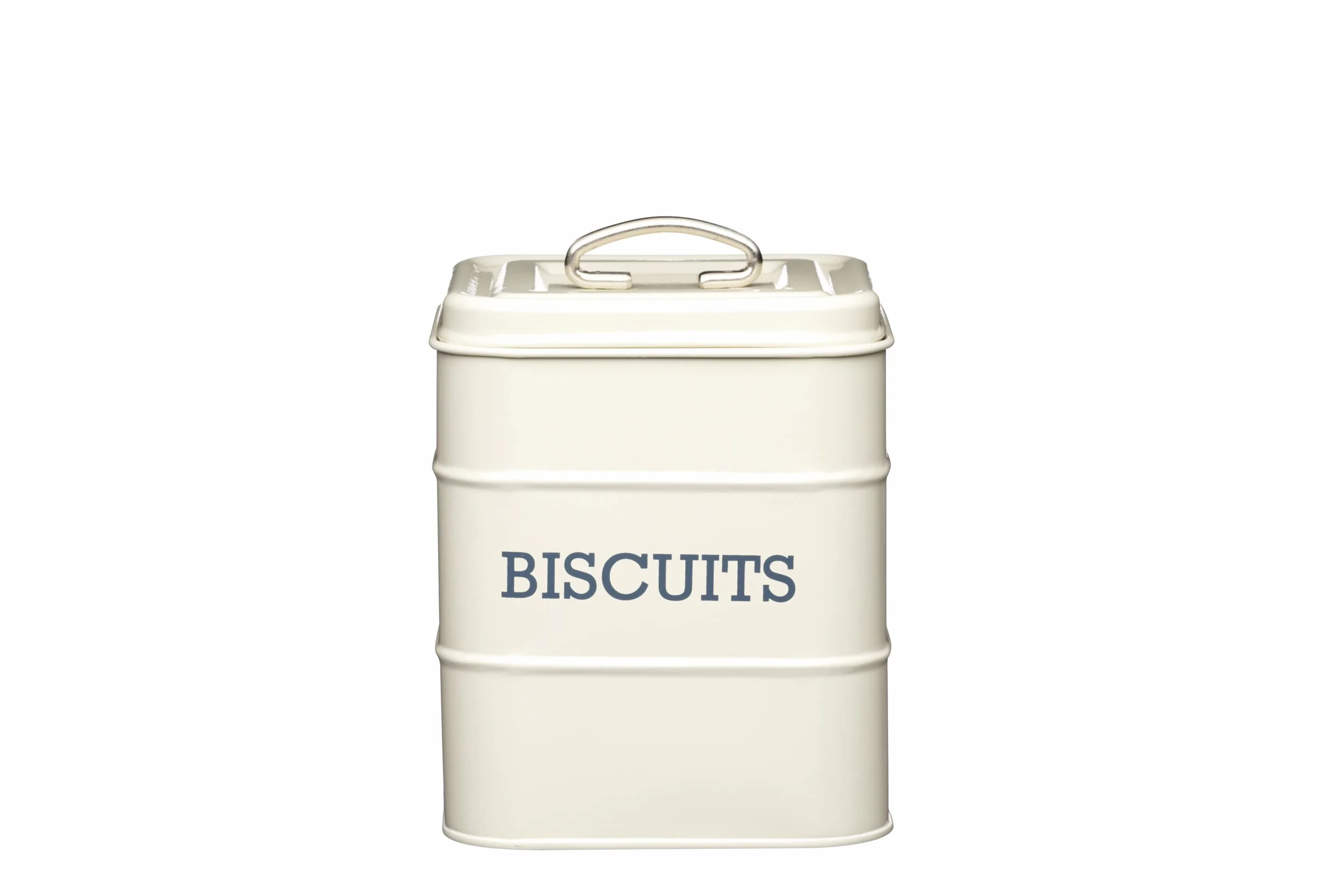 KitchenCraft Nastro, Biscottiera , Bianco,14.5 x 19 cm
