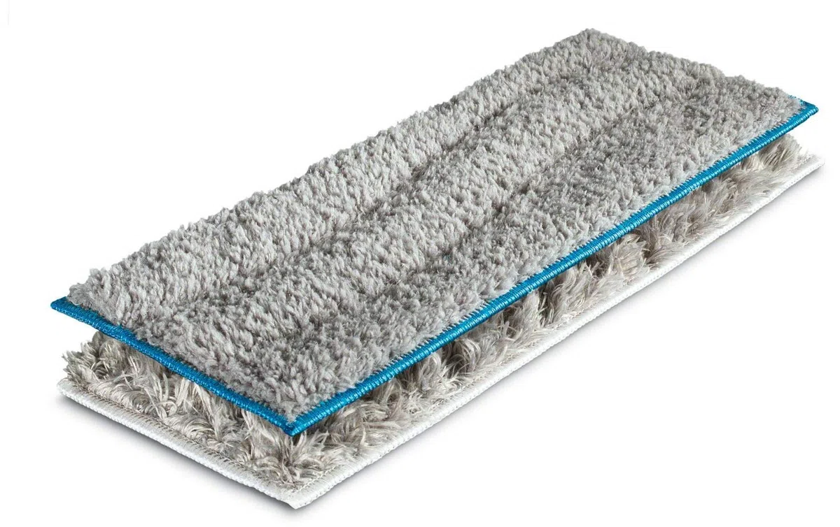 iRobot 4632812, Panni Lavabili Assortiti, 1 per Lavaggio ad Acqua e 1 per Pulizia a Secco, Riutilizzabili, Parti Originali, Compatibili con Braava Jet Serie m, Grigio