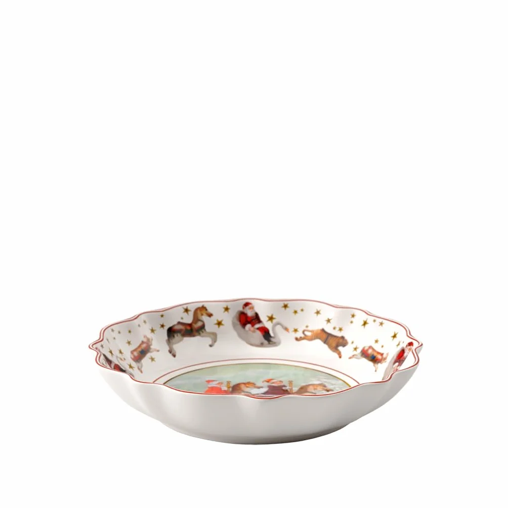 Villeroy & Boch - Annual Christmas Edition Coppa Dell' Anno 2024 Piccola 16,5 cm Variopinto, Scodella, Ciotola, Piatto Ceramica Natale, Edizione Limitata, Xmas, Stoviglie, Porcellana Premium