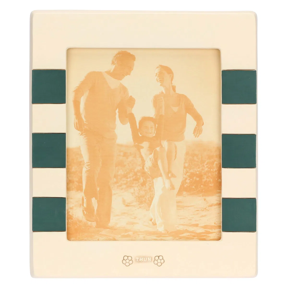 THUN - Portafoto maxi - ceramica - Collezione Chroma - 30,8 x 2,5 x 36.,2 cm