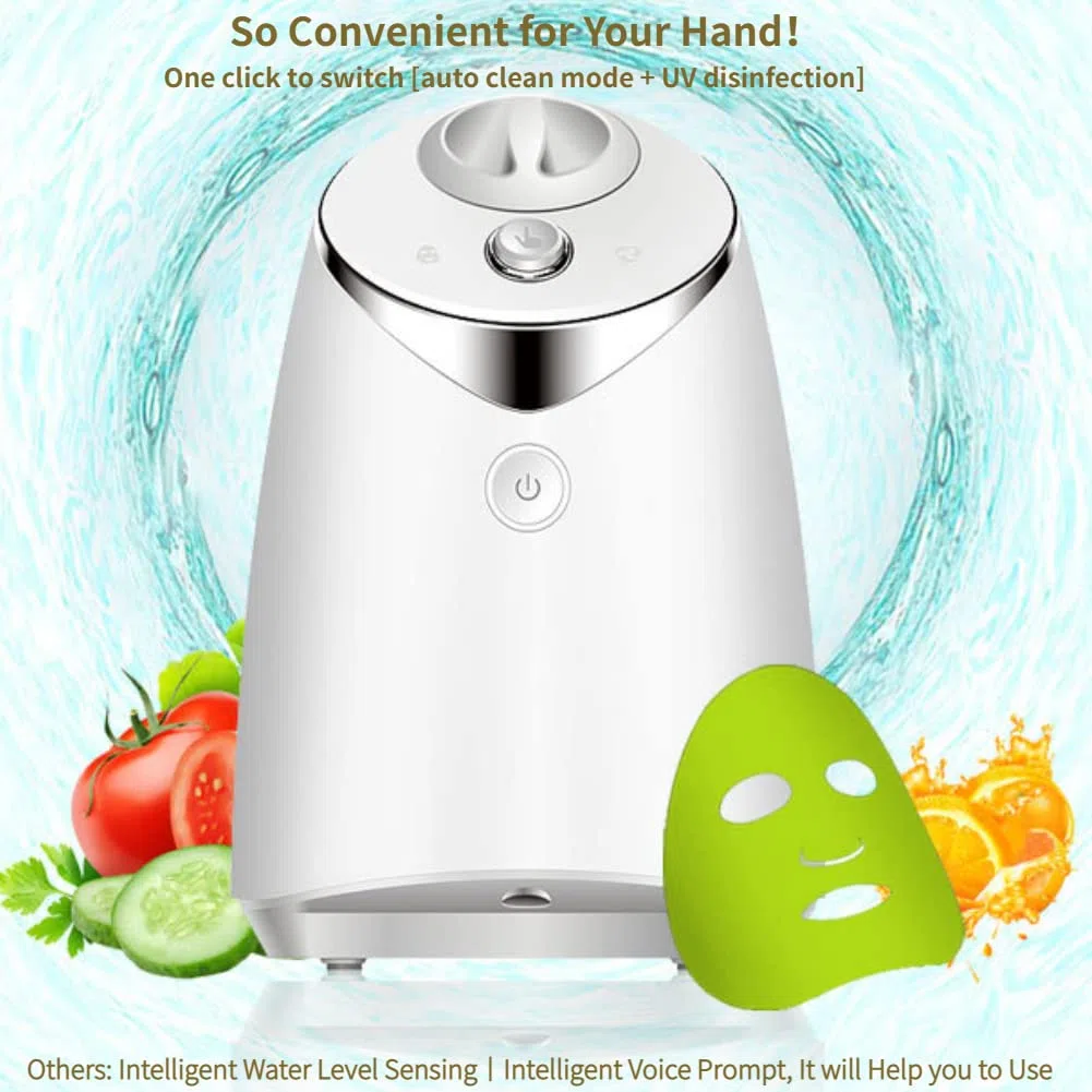 Macchina per Maschere per il Viso, Macchina per Maschere per Frutta e Verdura Faite, Maschera per il Viso per Frutta e Verdura Naturale Multifunzione Automatica