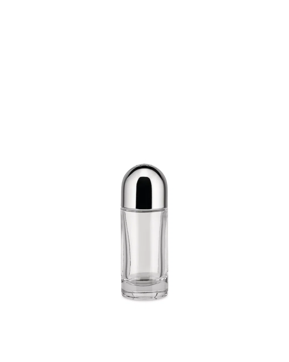 Alessi - 5075 - Spargisale in acciaio lucido e cristallo.