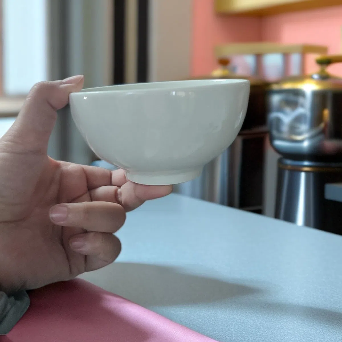 Set di 6 ciotole in ceramica di alta qualità da 300 ml, ideali per gelati, dessert, snack e molto altro ancora, impilabili, adatte ai bambini, facili da pulire in lavastoviglie