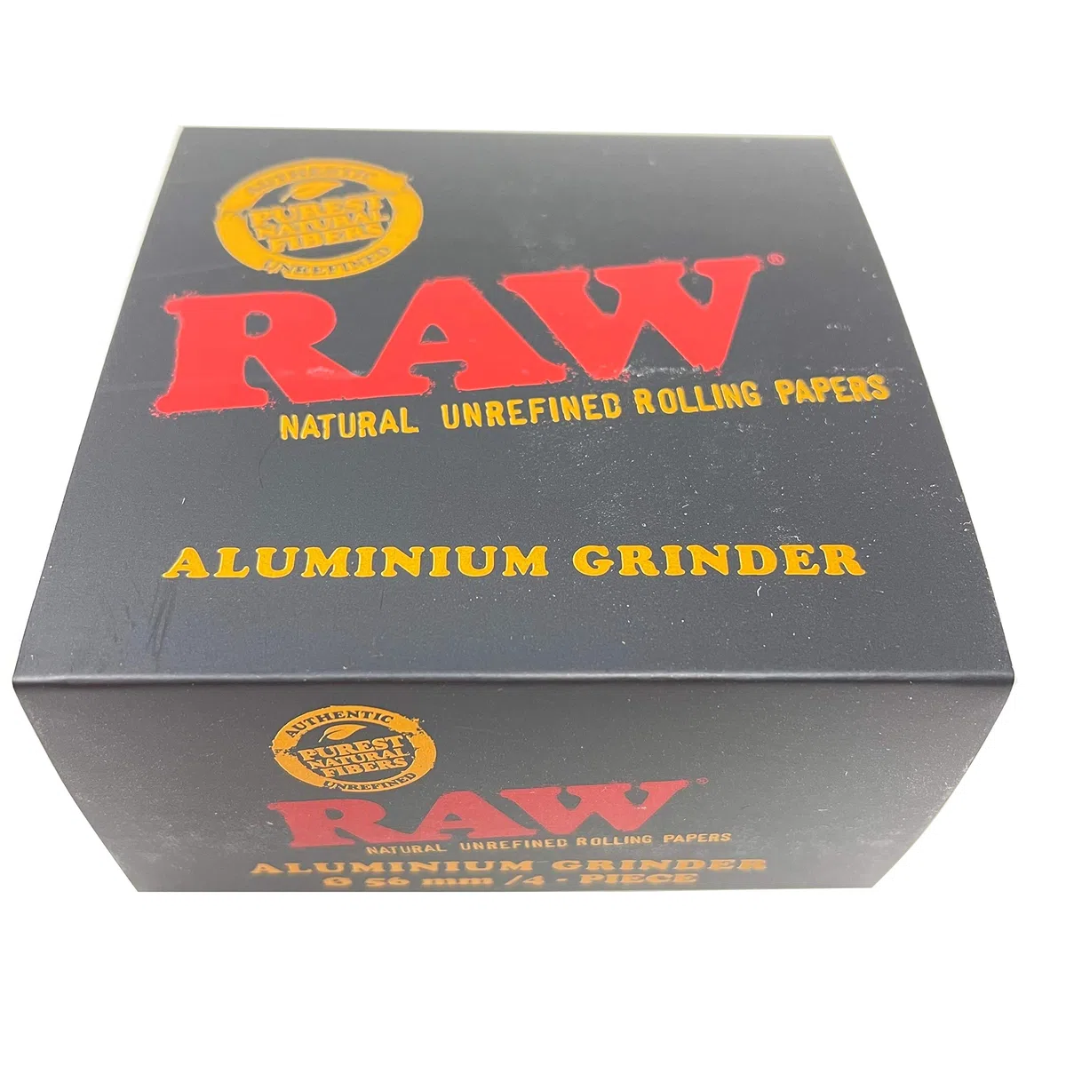 Raw 19330 Grinder-4 pezzi con pala, 56 mm, in alluminio