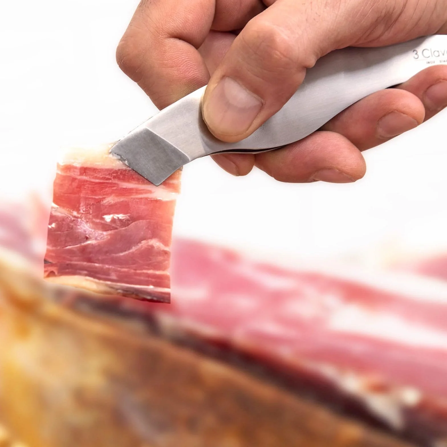 3 CLAVELES Pinza ESPINAS PESCADO-Jamon 14 cm. D 3C 01176, Acciaio Inox, Acero Inoxidable, 24.3x7.8000000000000007x0.5 cm