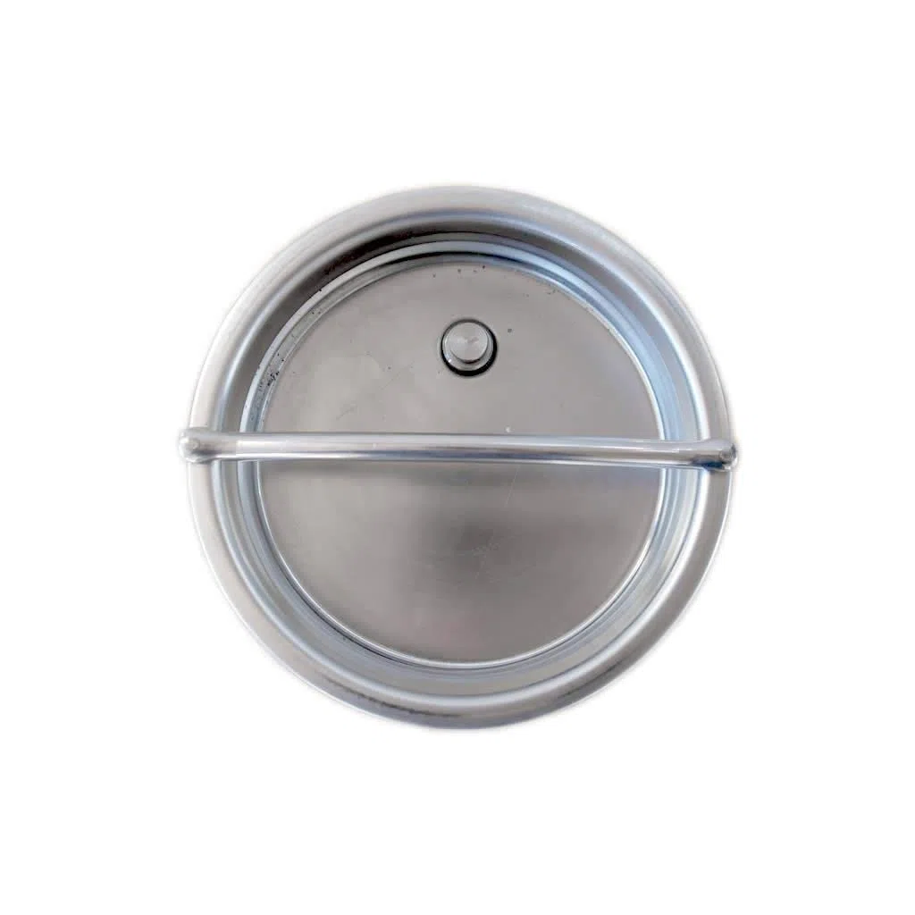 Tutto Inox Shop Contenitore bidone fusto olio e vino acciaio inox saldato da litri 5 Modello Europa
