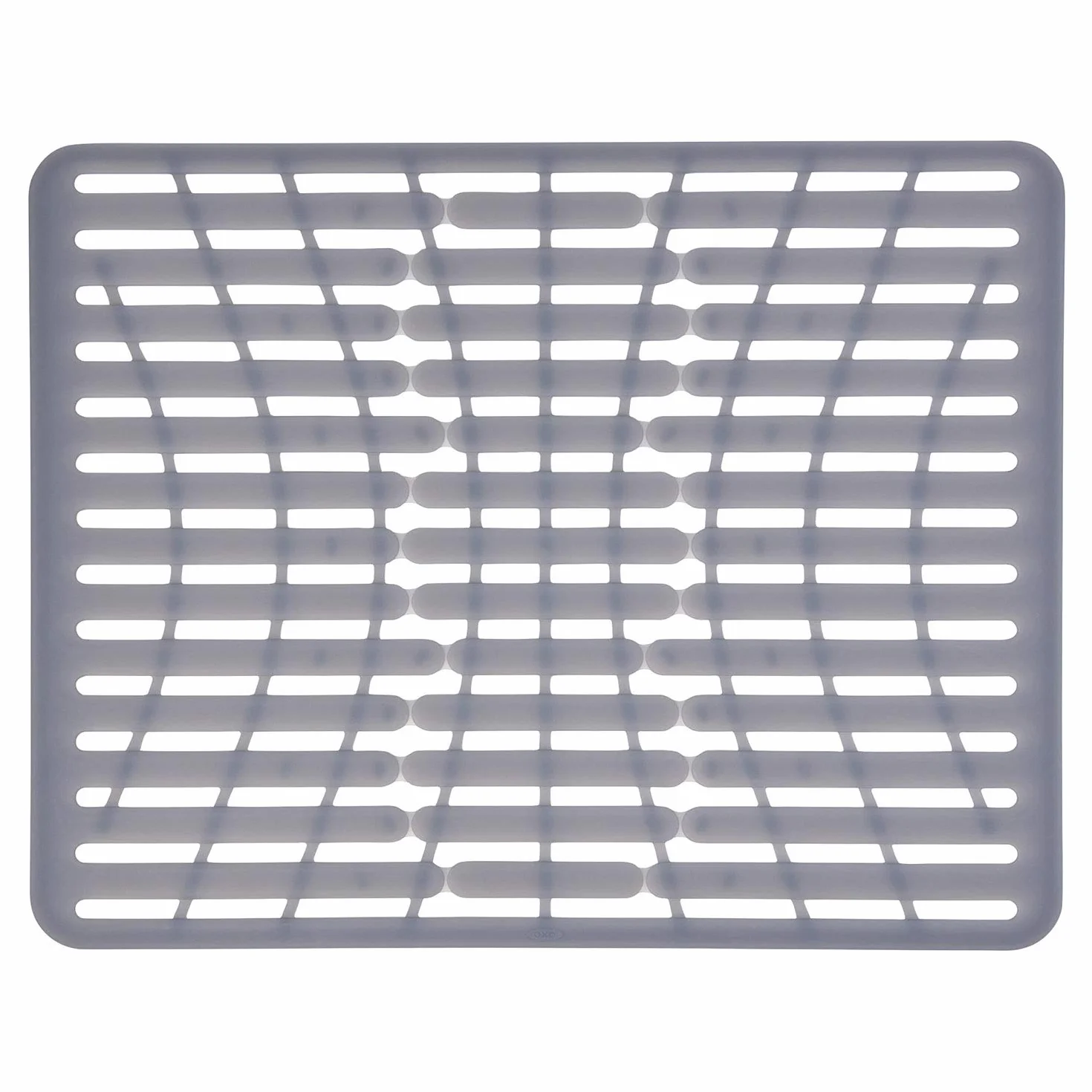 OXO Good Grips Tappetino Per Lavello In Silicone, Grigio