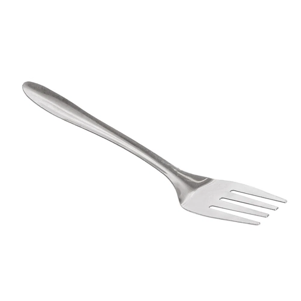 100 pezzi - Forchette 18 cm argento inox