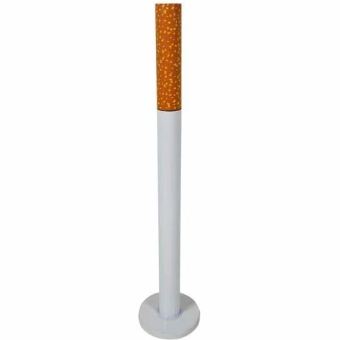 Spetebo – Posacenere a stelo a forma di sigaretta, 72 cm