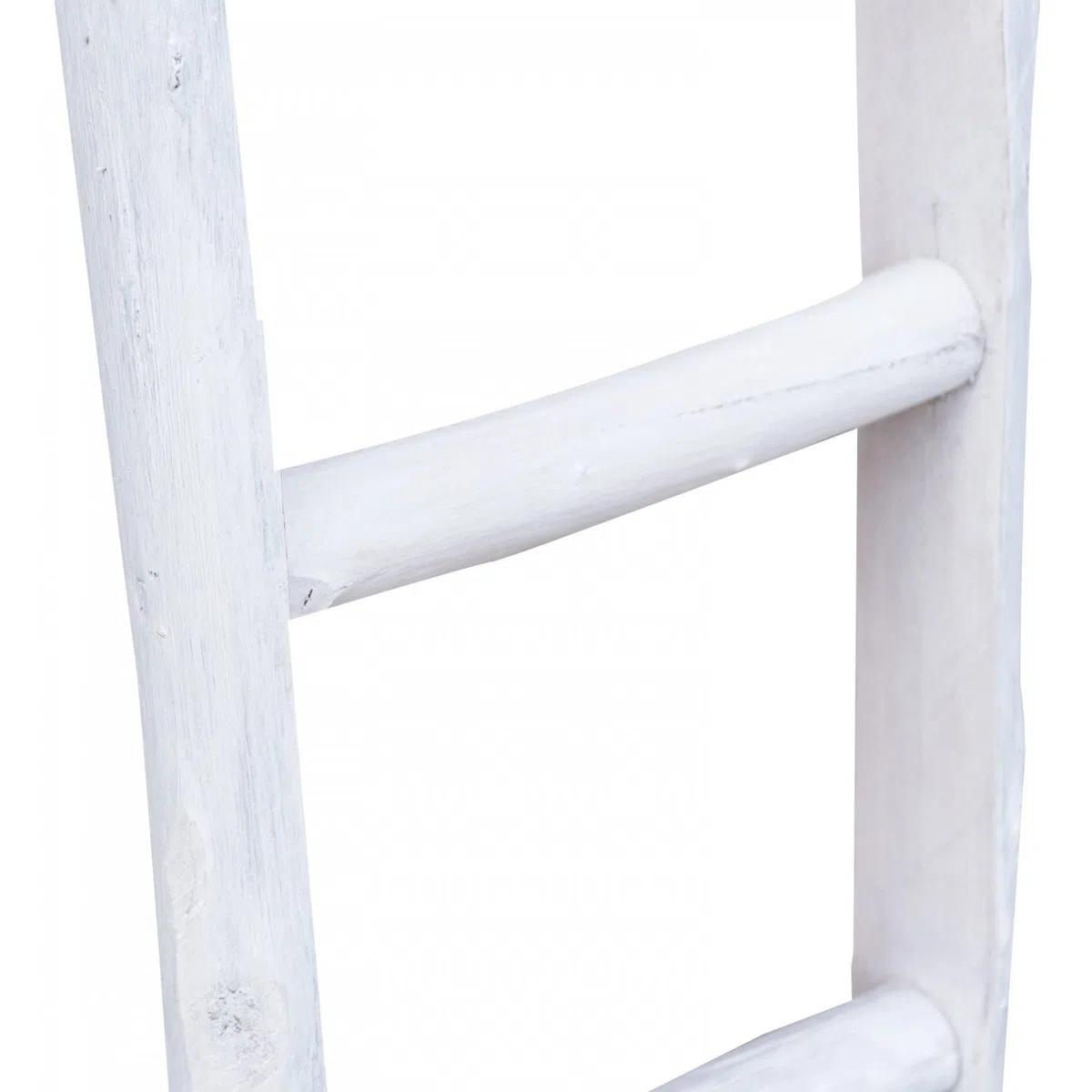 Biscottini Scaletta porta asciugamani bagno 100x7x28 - Scala Decorativa in Legno - Scala portasciugamani - Scaletta legno appendi asciugamani - Portasciugamani da parete Metallo, Bambu