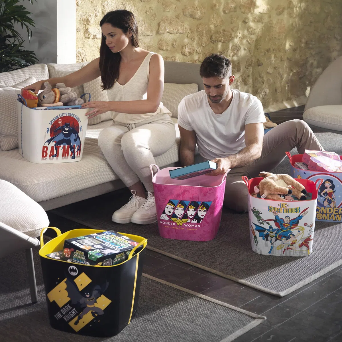 Life Story Basket 25l IML Wonder Woman Stars (Warner)