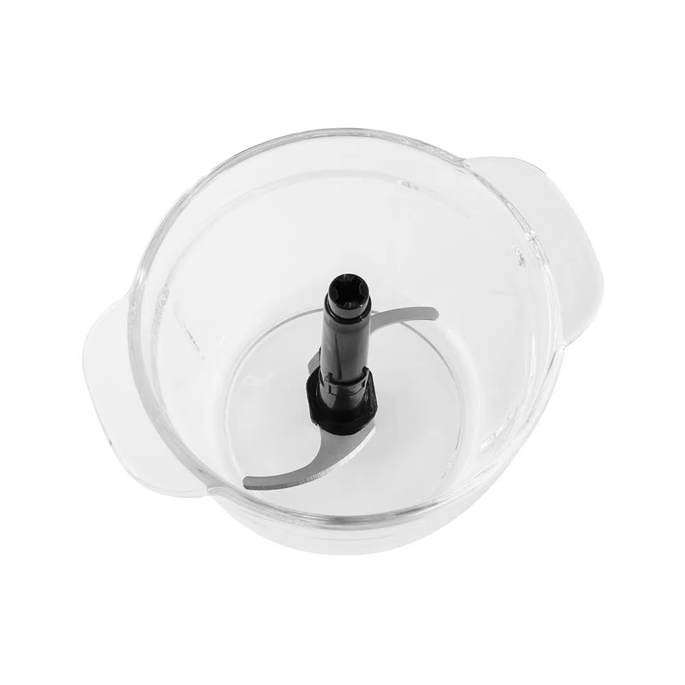 Russell Hobbs Tritatutto elettrico (ciotola vetro 1L, Verdure, Frutta, Carne, Aglio, Cipolla, Lavastoviglie ok, 2 Velocità, Lame in Acciaio Inox, 350W di Potenza) Grigio Carbone Opaco 27131-56
