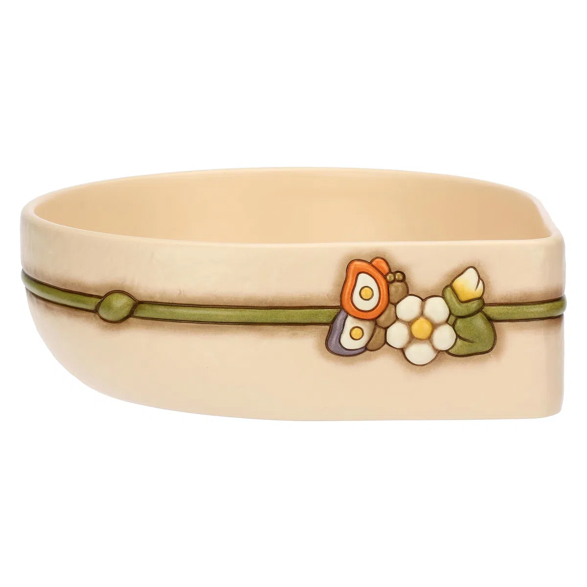 THUN - Ciotola grande - ceramica - Collezione Country Bloom - 31X27X8,7 cm