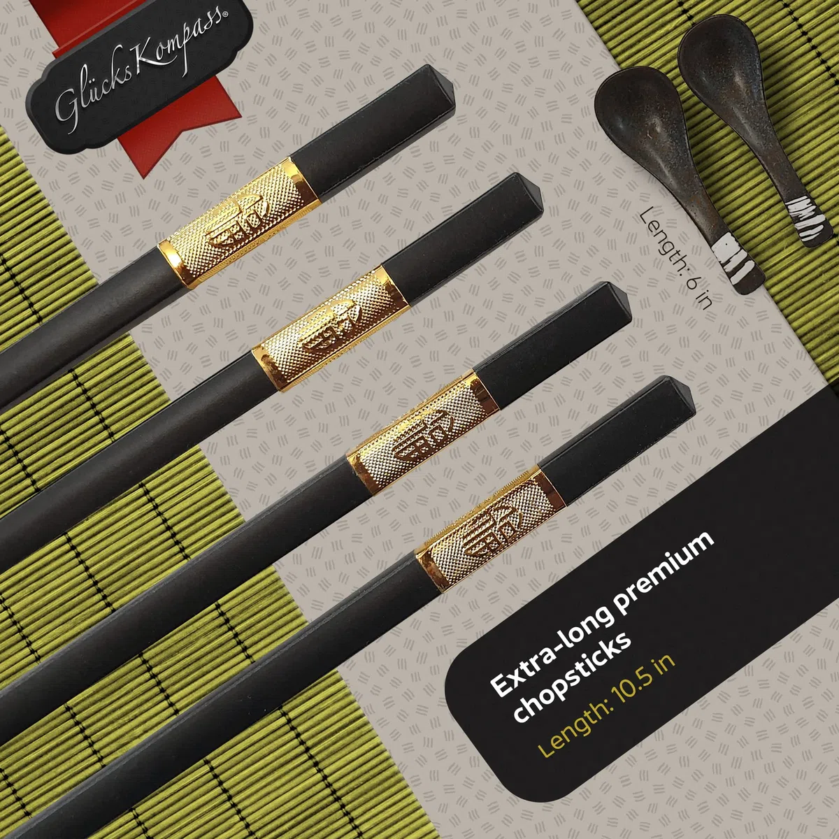 Set di ciotole per ramen giapponese in ceramica, grande: diametro 20 cm | Ciotola per zuppa, ciotola per riso asiatica, ciotola cinese, stoviglie tailandesi, cucchiaio
