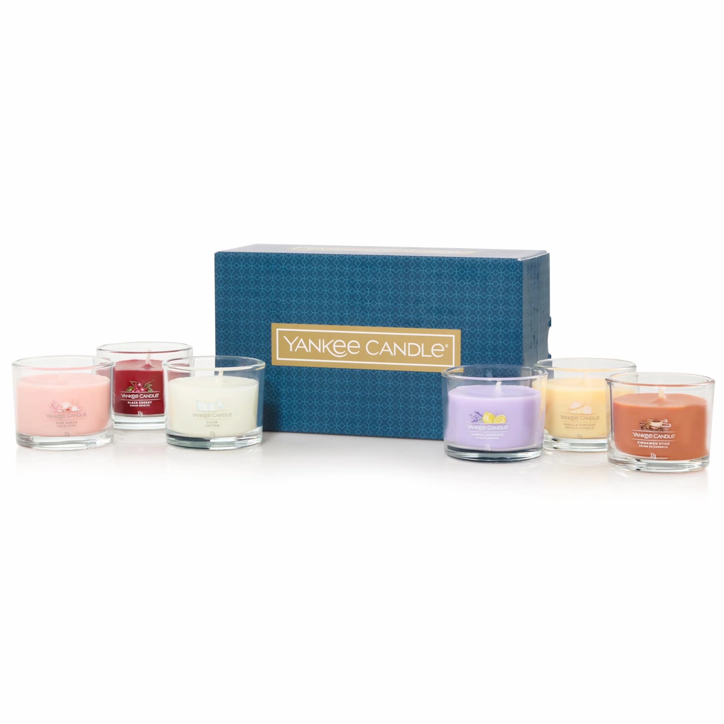 Yankee Candle Confezione regalo di candele profumate | Candele votive riempite | Mix di cera di miscela di soia | 6 pezzi | Regali perfetti per le donne