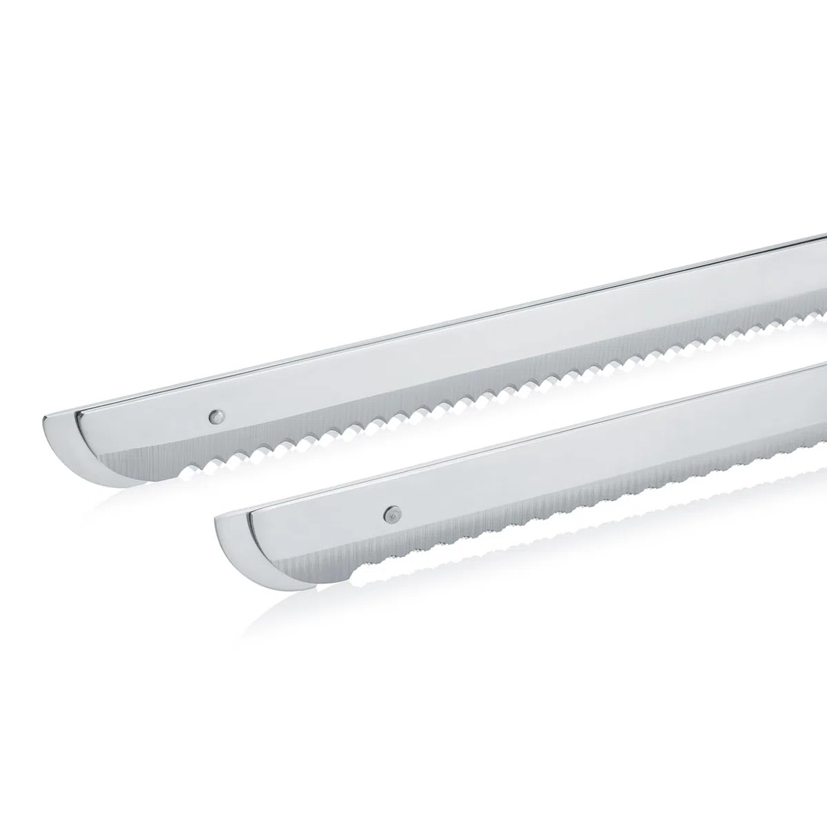 GRAEF. Coltello elettrico EK501EU, bianco, riponibile in verticale, protezione per le dita, lame in acciaio inox lavabili in lavastoviglie
