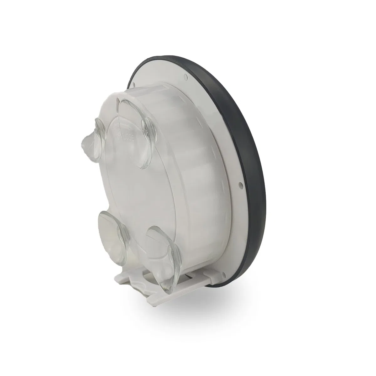Orologio da Doccia Silenzioso, Impermeabile, Senza Tic, Funzionante a Batteria, con Supporto Pieghevole con Foro per Gancio e Ventosa in PVC per Bagno Camera da Letto