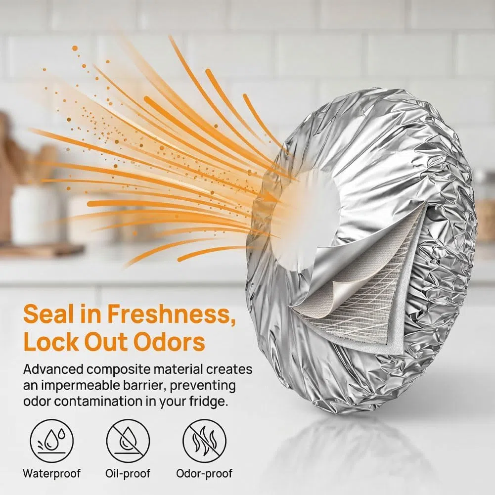 Aluminum Foil Insulation Cover, Elastic Foil Food Covers for Kitchen, Reusable Heat-Retaining Aluminium Food Covers, 110℃ Heat Resistant Elastic Lids for Kitchen, Picnic Restaurant (200Pcs)