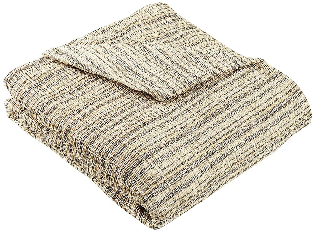 Martina Home Custodia di Divano Elasticizzato Modello Mejico 3 posti Beige, tela