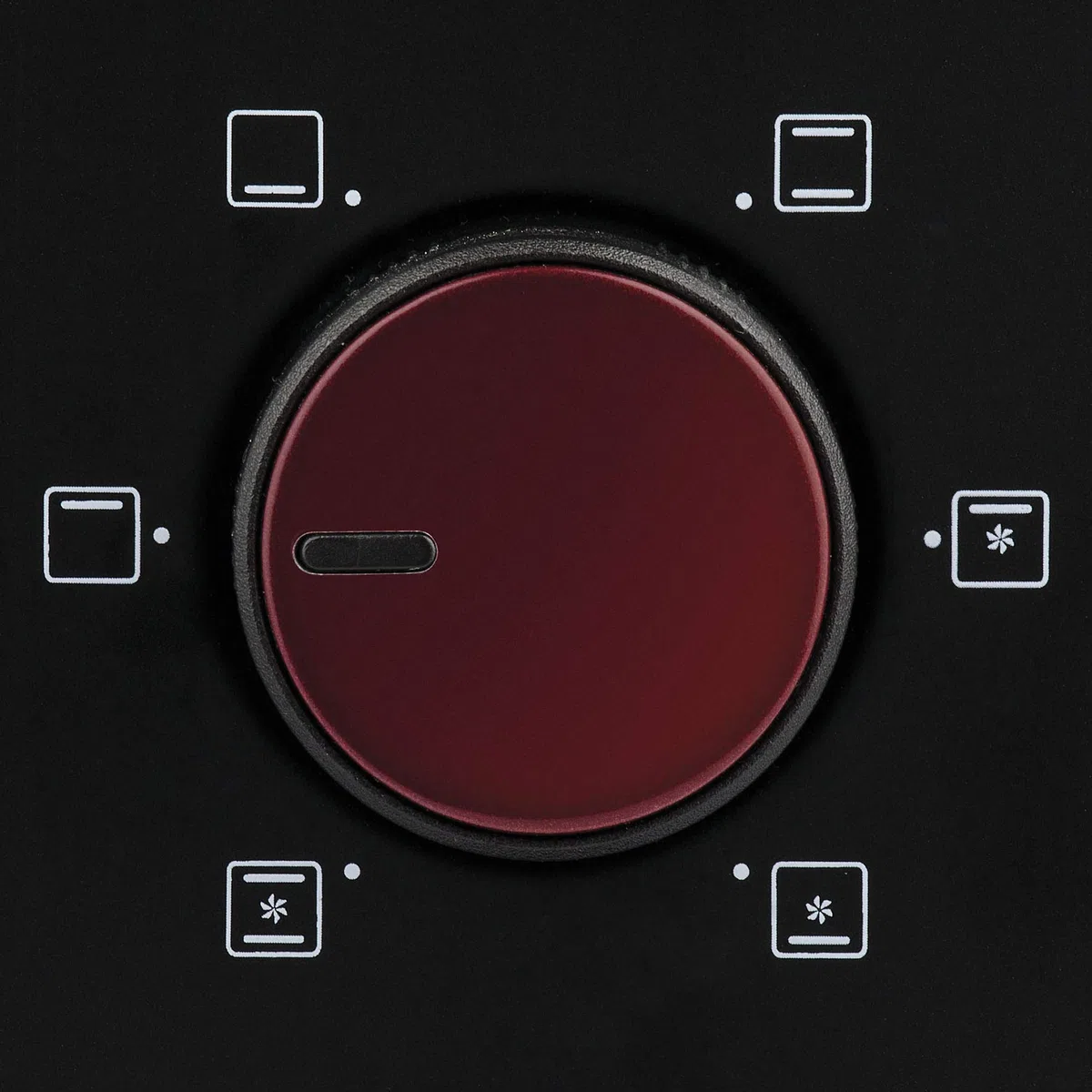 G3 Ferrari G10135 Forno Elettrico Ventilato "Il Moro 20 Plus",1380W, 20 Litri, 100-230°C, Antiaderente, Nero/Rosso