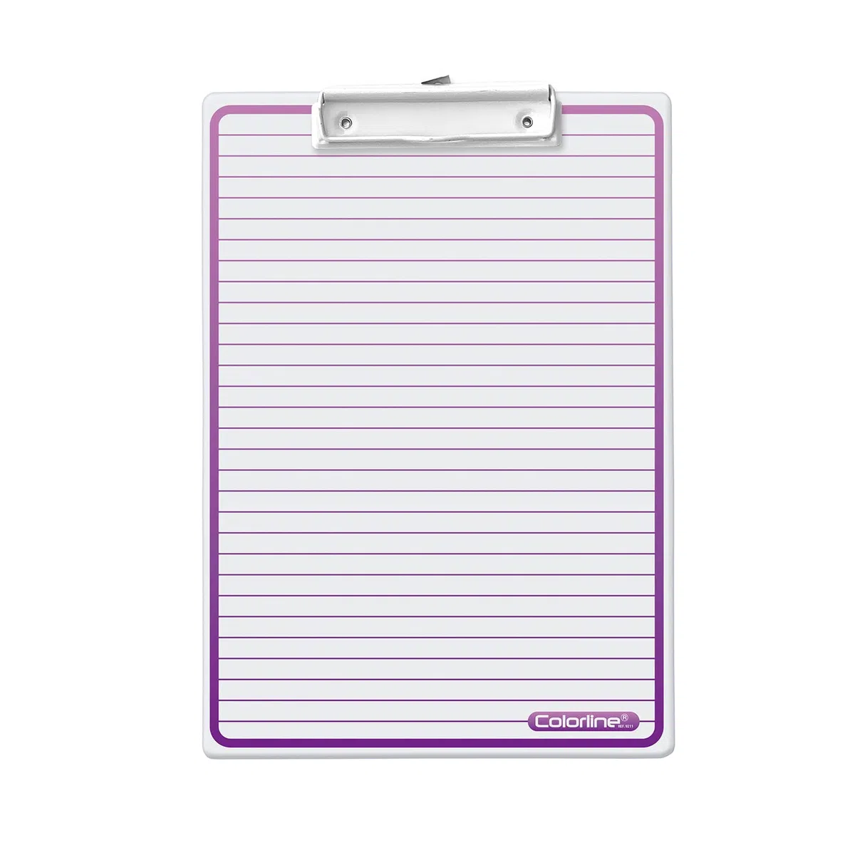 Supporto con pinza + Falsedia da Scrittura Colorline - Rif. 9211MO - (viola)