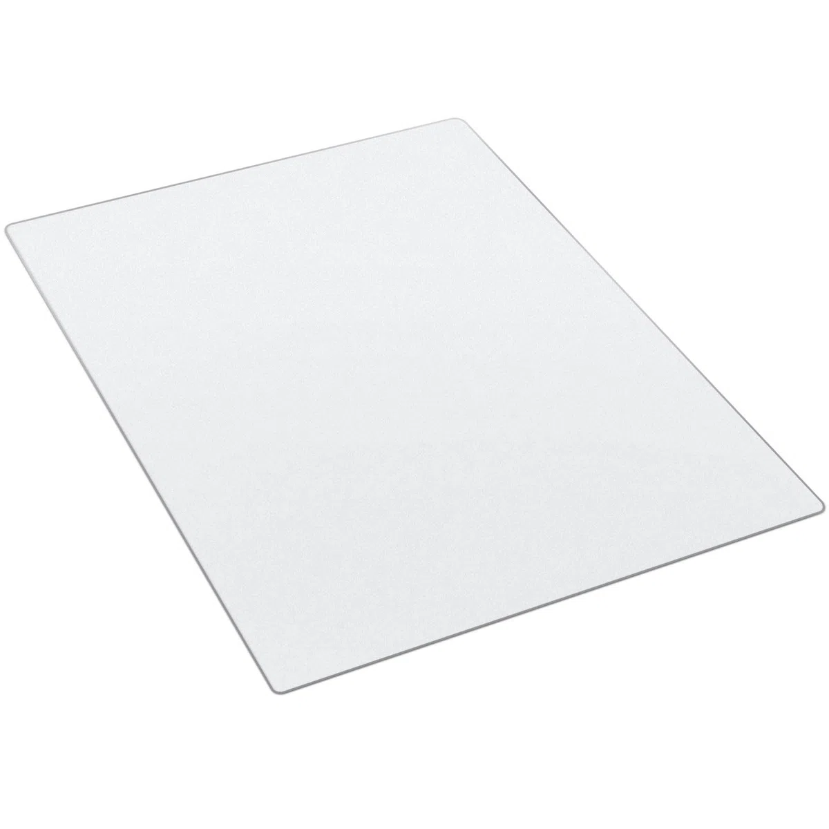 VEVOR Tappetino per Sedia 1220 x 922 mm Tappeto Sedia Ufficio per Pavimenti Duri, Trasparente, Protezione per Sedie a Rotelle, Antiscivolo e Facile da Pulire, per l'Ufficio Domestico, Rettangolare