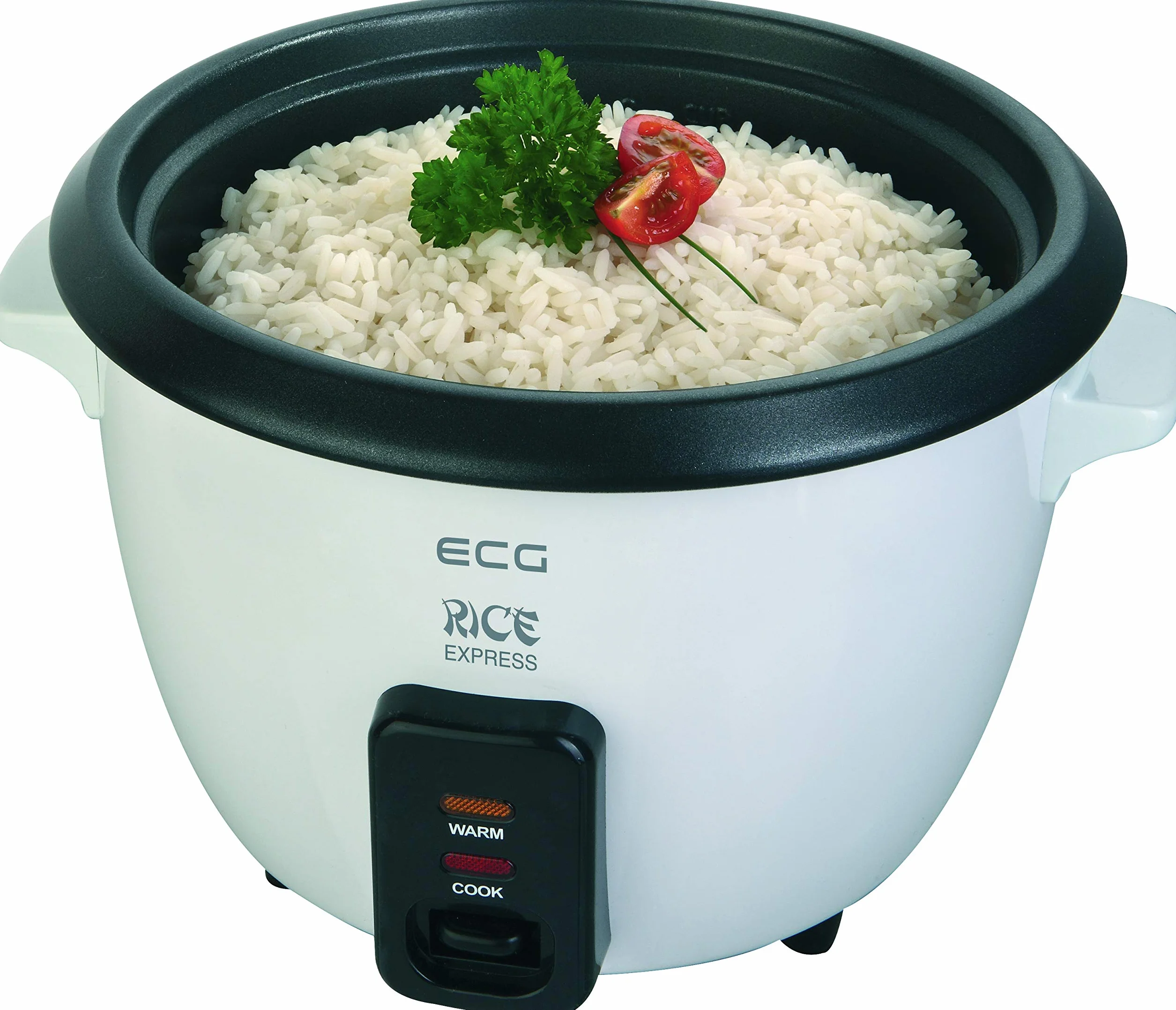 ECG RZ 060 - Cuocere riso in plastica, colore: Bianco