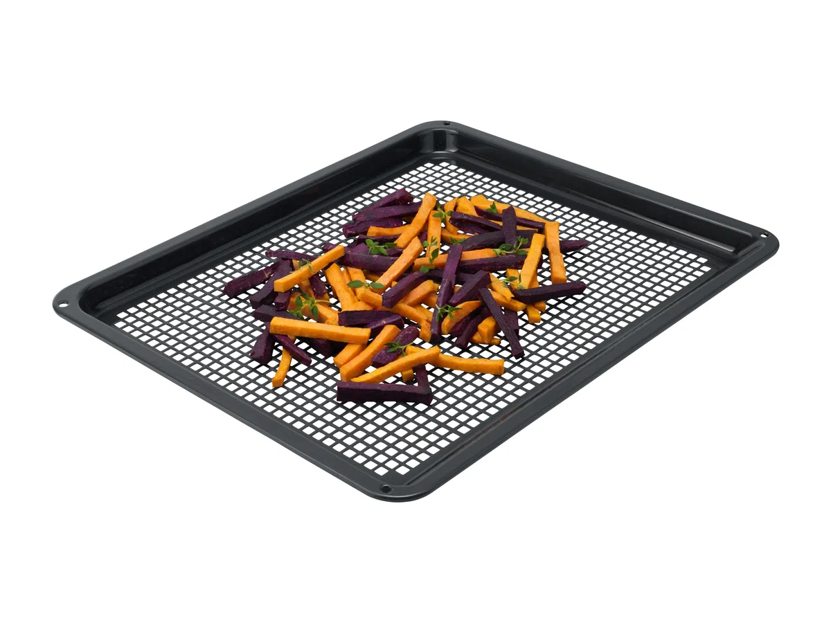 Electrolux Teglia con Fori AirFry, E9OOAF00, Vassoio AirFry, Risultati Croccanti in Una Sola Volta, Soluzioni di Cottura Semplici, per Qualsiasi Forno XXL